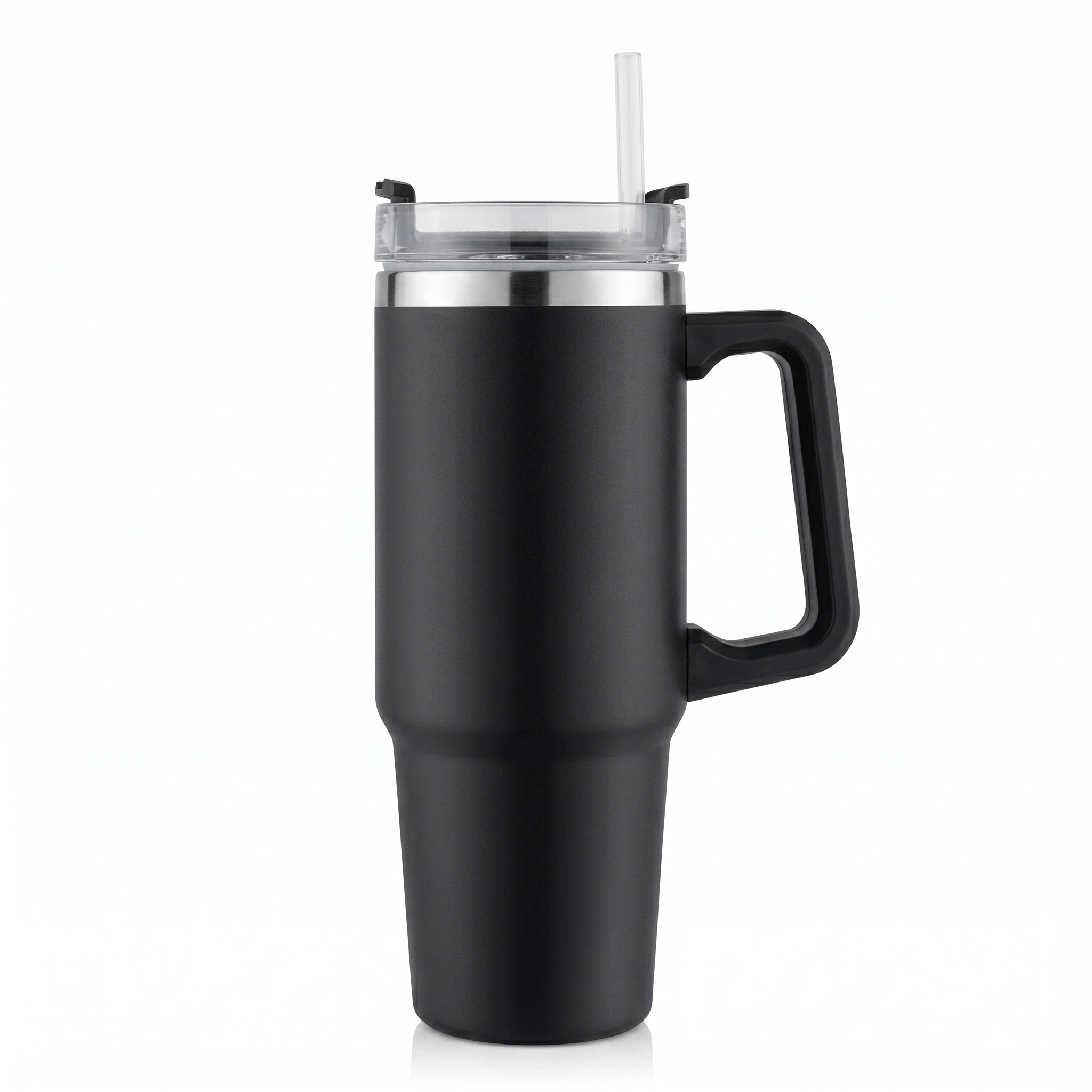 40OZ stainless steel insulated tumbler with straw and lid leak proof bpa free