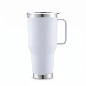 30OZ stainless steel insulated tumbler with lid and handle bpa free customized
