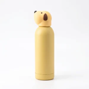Wholesale Cute Dog Shaped Kids Water Bottle Insulated Stainless Steel School Flask for Children