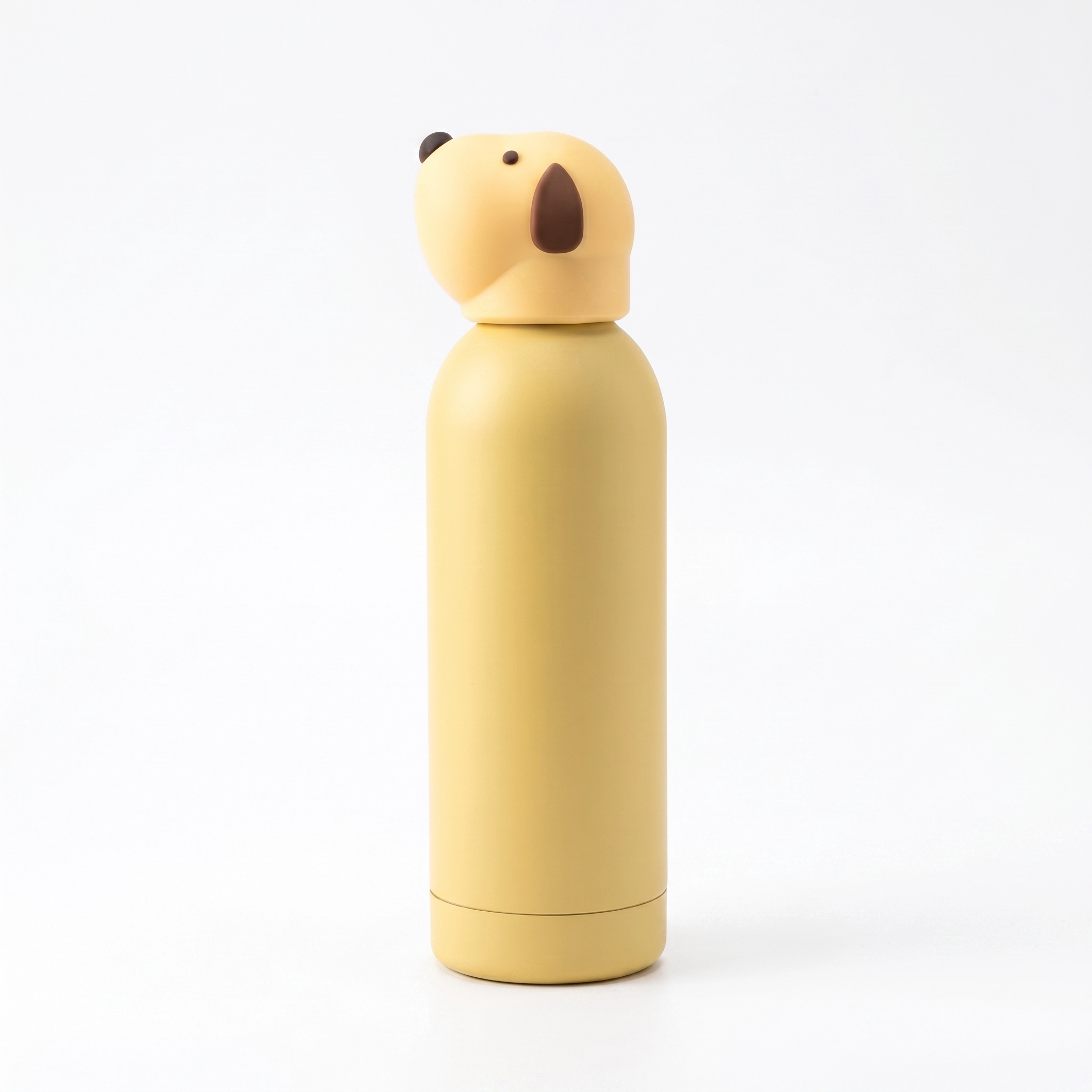Wholesale Cute Dog Shaped Kids Water Bottle Insulated Stainless Steel School Flask for Children
