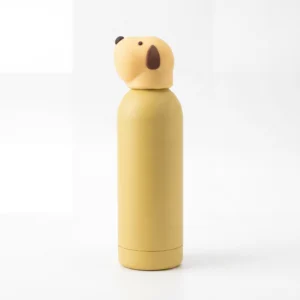 animal head stainless steel insulated kids water bottle bpa free