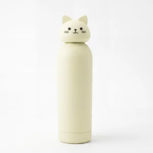 animal head stainless steel insulated kids water bottle bpa free leak proof