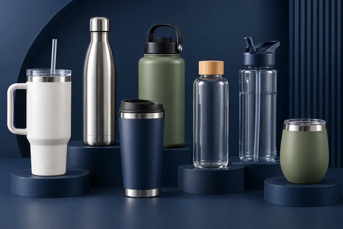 product page custom drinkware manufacturer